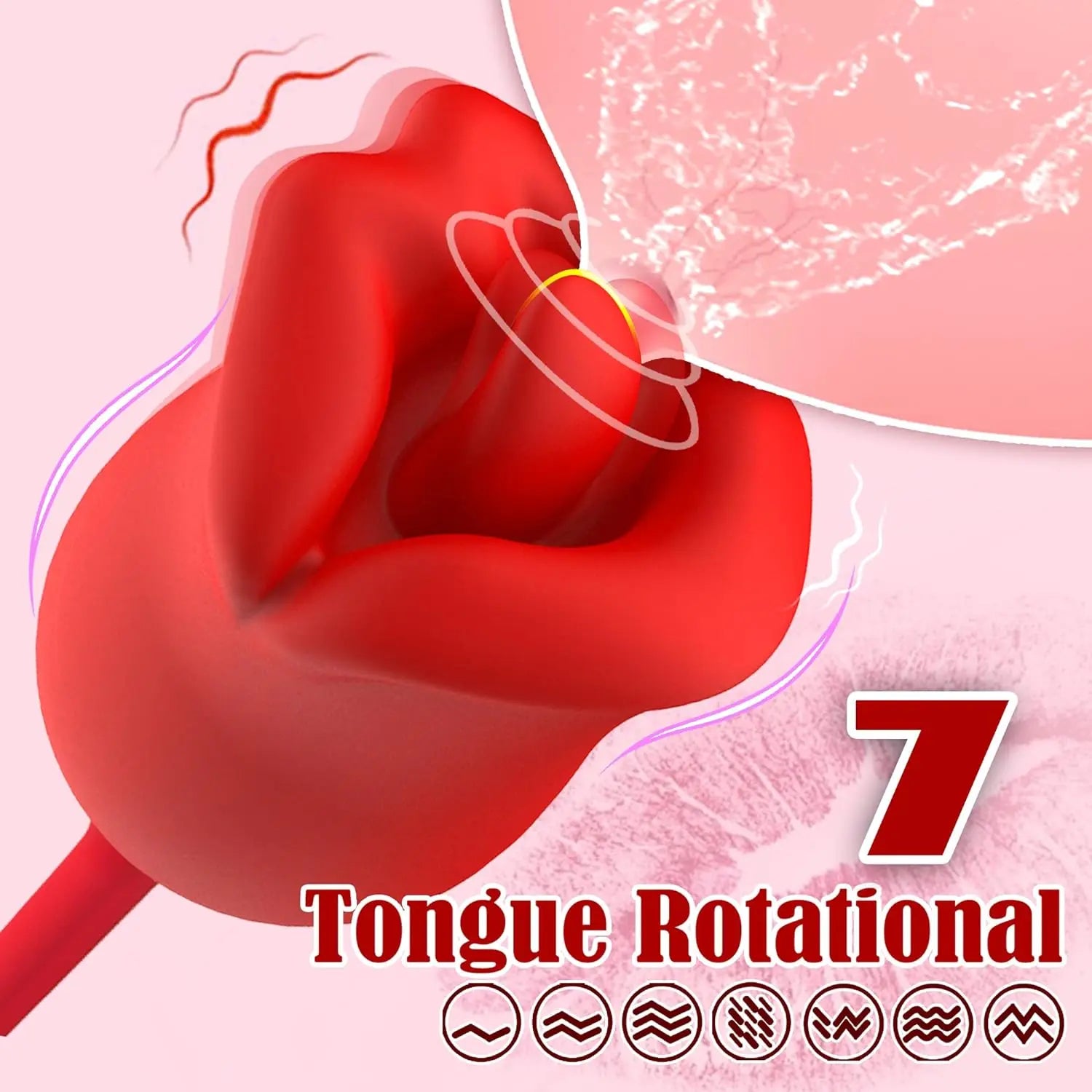 The Rose Petal - Multi-Function Intimate Stimulator
