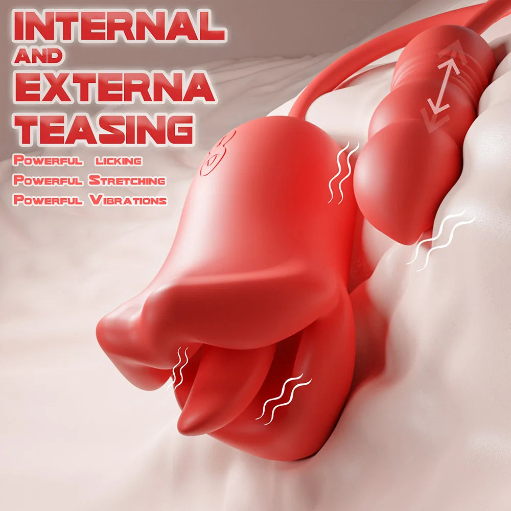 The Rose Petal - Multi-Function Intimate Stimulator