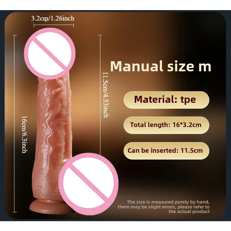 The Apex Reality - Realistic Dual-Action Stimulator