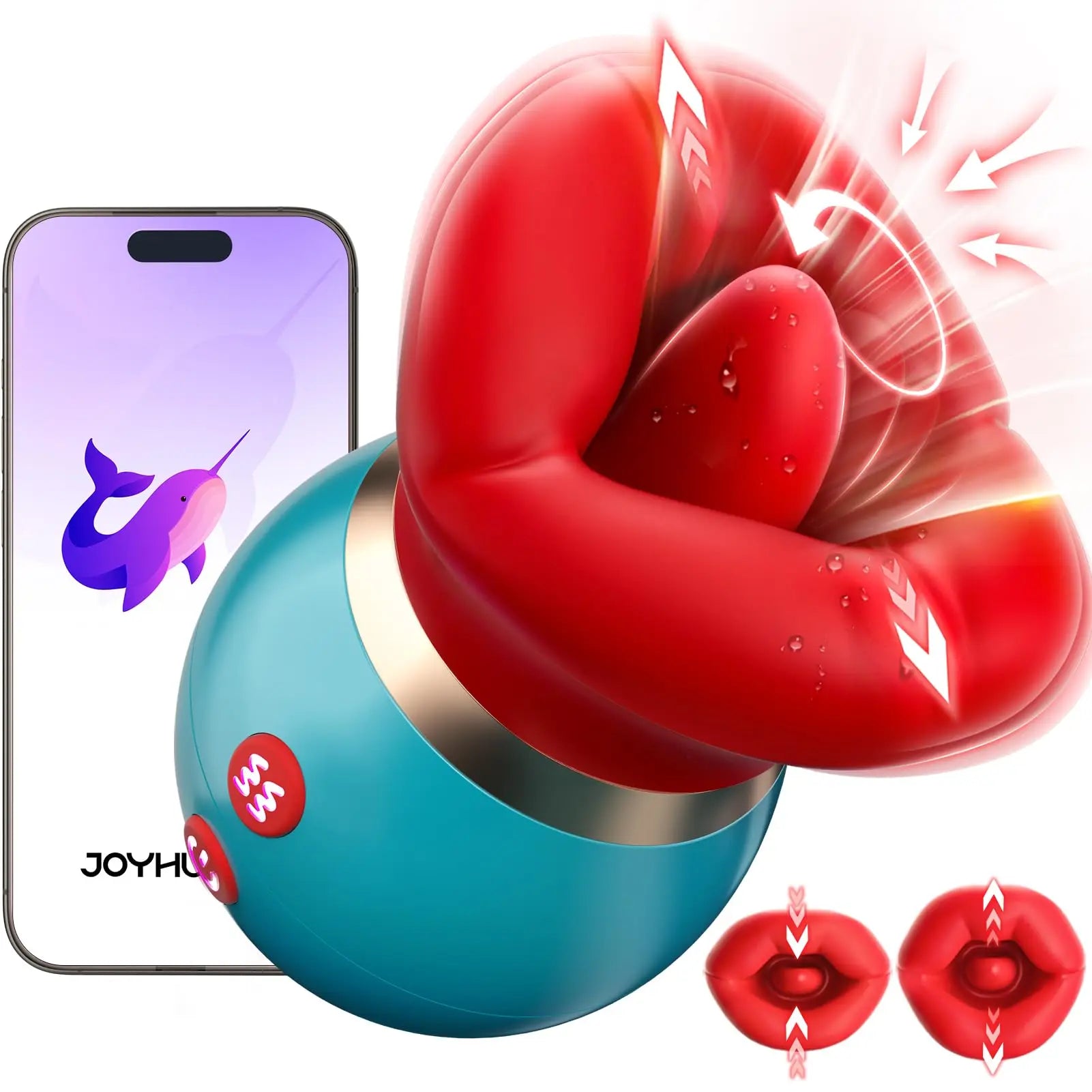 The Apex Control - 3-in-1 App Massager